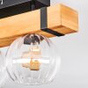 Sernadelo ceiling light, globe light Ecru, black, 2-light sources