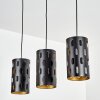 Rolin hanging light, pendant light black, 3-light sources