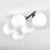 Chehalis ceiling light, globe light white, 5-light sources