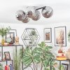 Chehalis ceiling light, globe light Smoke-coloured, 5-light sources