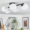 Chehalis ceiling light, globe light white, 5-light sources