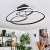 Jakar ceiling light LED black, 1-light source