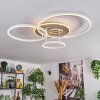 Dorin ceiling light LED sand-coloured, 1-light source, Remote control