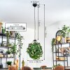 Kallax hanging light, pendant light black, 1-light source