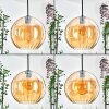 Koyoto hanging light, globe light, pendant light Amber, 1-light source