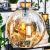 Koyoto hanging light, globe light, pendant light Amber, 1-light source