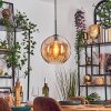 Koyoto hanging light, globe light, pendant light Amber, 1-light source