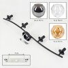 Ripoll ceiling light, globe light Amber, clear, Smoke-coloured, 4-light sources