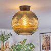 Koyoto ceiling light, globe light 12 cm green, 1-light source