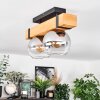 Sernadelo ceiling light, globe light Ecru, black, 2-light sources
