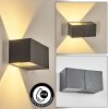 Fanor outdoor wall light, Up & Down Light, wall light LED anthracite, 1-light source
