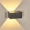 Fanor outdoor wall light, Up & Down Light, wall light LED anthracite, 1-light source