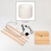 Bassagoda floor lamp Ecru, white, 1-light source