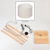 Bassagoda floor lamp Ecru, white, 1-light source