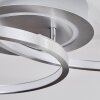 Fenar ceiling light LED aluminium, chrome, 1-light source