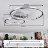 Fenar ceiling light LED aluminium, chrome, 1-light source