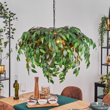 Kallax hanging light, pendant light black, 4-light sources