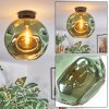 Ripoll ceiling light, globe light green, 1-light source