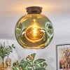 Ripoll ceiling light, globe light green, 1-light source