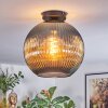 Koyoto ceiling light, globe light 30 cm blue, 1-light source