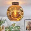 Ripoll ceiling light, globe light gold, 1-light source