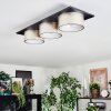 Falor ceiling light LED black, 1-light source