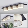Falor ceiling light LED black, 1-light source