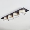 Falor ceiling light LED black, 1-light source