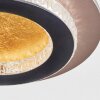 Lidor ceiling light LED gold, black, 1-light source