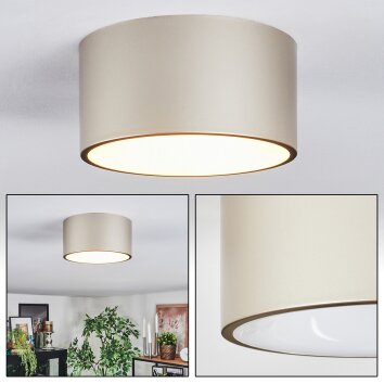 Falor ceiling light LED Champagne, 1-light source