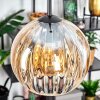 Koyoto hanging light, globe light, pendant light Amber, clear, 1-light source