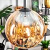 Koyoto hanging light, globe light, pendant light 20 cm Amber, 1-light source