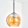 Koyoto hanging light, globe light, pendant light 20 cm Amber, 1-light source