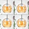 Koyoto hanging light, globe light, pendant light Amber, 1-light source