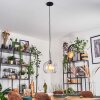 Koyoto hanging light, globe light, pendant light clear, 1-light source