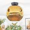Ripoll ceiling light, globe light gold, 1-light source