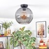 Koyoto ceiling light, globe light 30 cm Smoke-coloured, 1-light source
