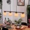 Basto hanging light, globe light, pendant light Ecru, 4-light sources