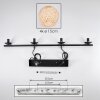 Basto hanging light, globe light, pendant light Ecru, 4-light sources