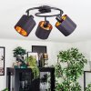 Alsen ceiling light, ceiling spotlight black, 3-light sources