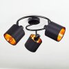 Alsen ceiling light, ceiling spotlight black, 3-light sources
