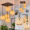 Basto ceiling light, globe light Ecru, 5-light sources