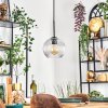 Koyoto hanging light, globe light, pendant light 20 cm clear, 1-light source