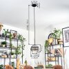 Koyoto hanging light, globe light, pendant light 20 cm clear, Smoke-coloured, 1-light source