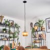 Koyoto hanging light, globe light, pendant light 20 cm Amber, 1-light source