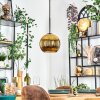 Koyoto hanging light, globe light, pendant light gold, 1-light source