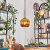Koyoto hanging light, globe light, pendant light gold, 1-light source