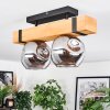 Sernadelo ceiling light, globe light Ecru, black, 2-light sources
