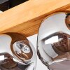 Sernadelo ceiling light, globe light Ecru, black, 2-light sources