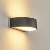 Duron outdoor wall light, Up & Down Light, wall light LED anthracite, 1-light source